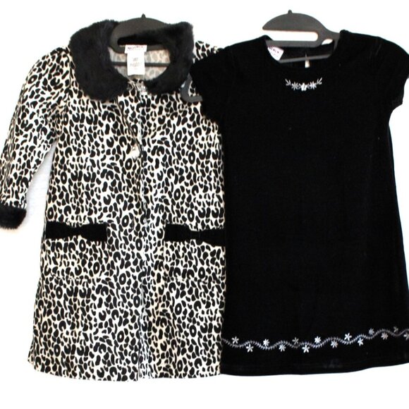 Blueberi Boulevard Girls 2PC. Coat & Dress Set Brand New